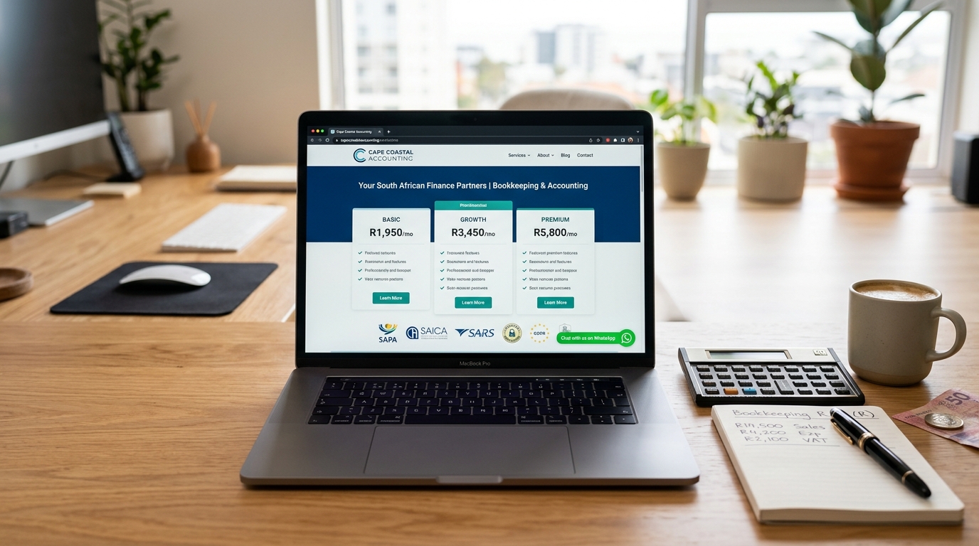 Bookkeeper Website Design South Africa: The Trust Signal Solo Bookkeepers Miss