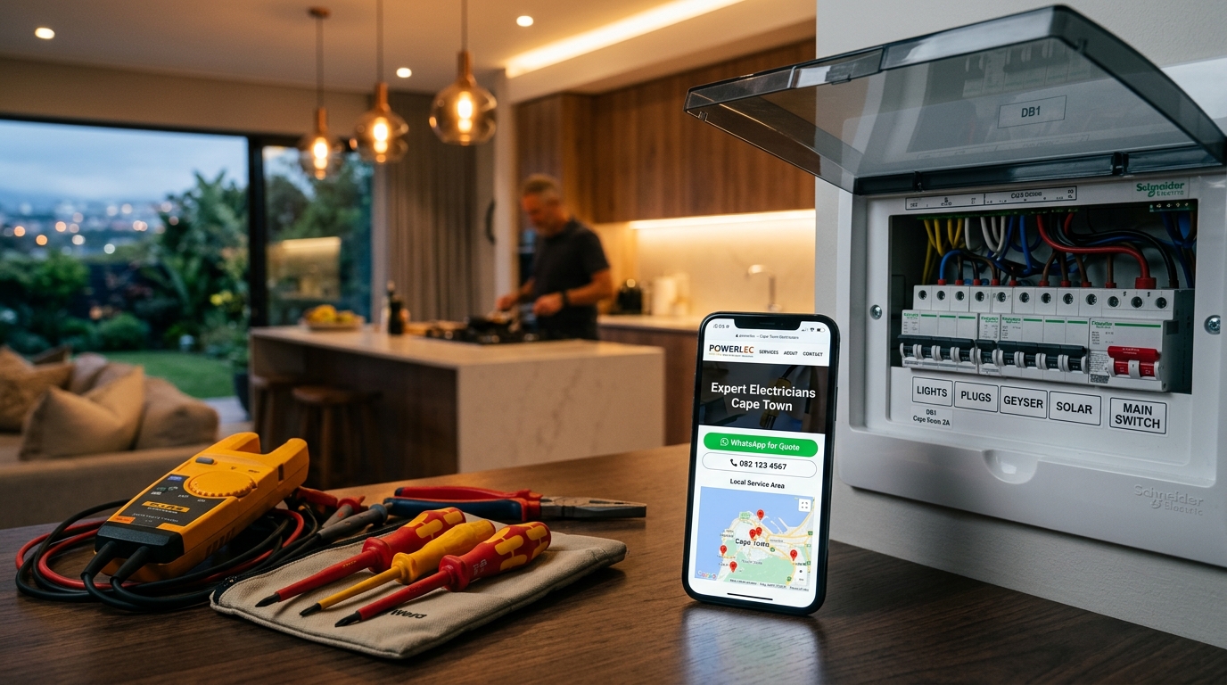 Electrician Website Design South Africa: Win the Job Before You Quote
