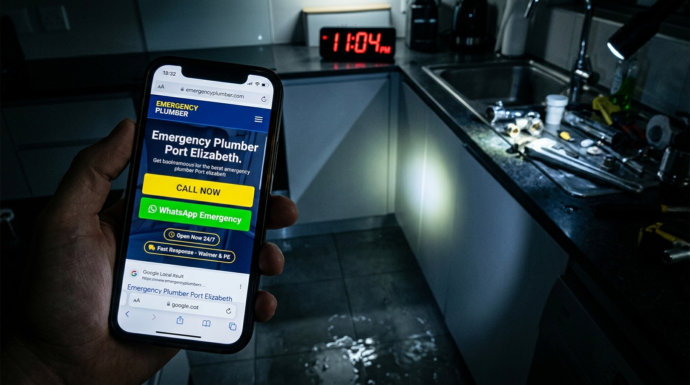 Emergency Plumber Port Elizabeth: 3 Website Moves That Win the Call
