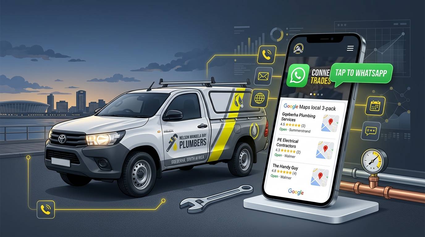 Plumber Website Design South Africa: Get Found, Get the Job